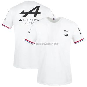 Camiseta para fanáticos de los coches, Jersey transpirable azul y negro, camisa de manga corta, ropa nueva 2020 Alpine Spain F1 Team Motorsport Alonso Racing