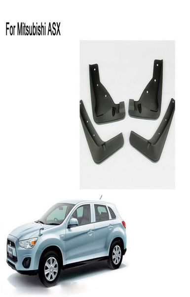 Guardabarros de coche para 2013 2014 MITSUBISHI ASX guardabarros protector contra salpicaduras guardabarros auto accesorios 6938349