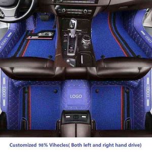 Car Floor Mat Accessories Interior ECO Material Custom Fit For Thousands Models 5 Seaters BMW e46 e60 e39 f30 e36 f10 Audi a4 a6 W220328