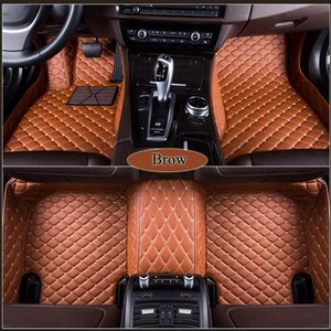 Tapis de sol de voiture adaptés à Ford Taurus Fiesta Edge Explorer S-MAX C-MAX F-150 kuga 2008 -2019 Mustang Mondeo Focus2 3, style de voiture 198m