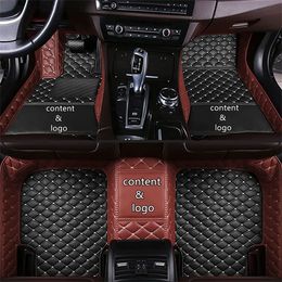 Alfombrillas de coche para Isuzu Dmx d-max 2020 2019 2018 2017 2016, accesorios de decoración para automóvil, alfombras de cuero, alfombras protectoras impermeables