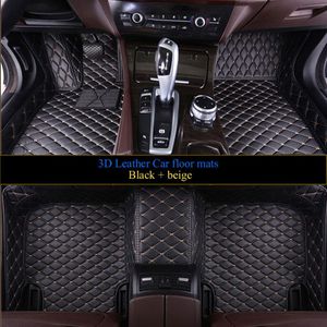 Alfombrillas de coche para Mercedes Benz A C W204 W205 E W211 W212 W213 S clase CLA GLC ML GLE GL alfombra una capa de revestimientos de estilo de coche2405