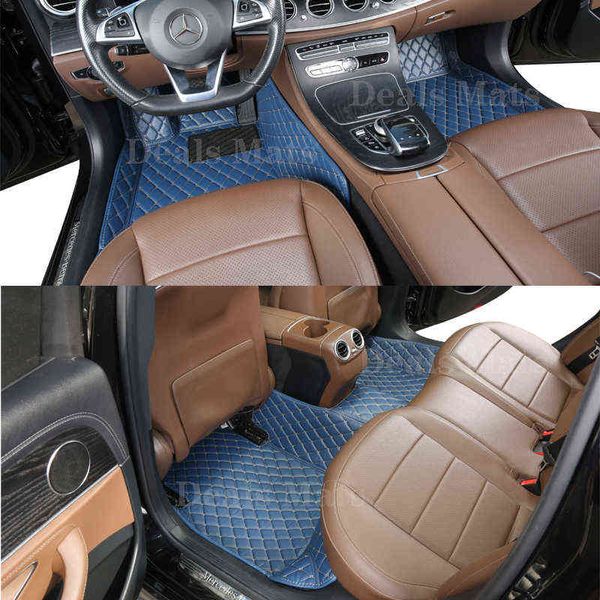 Tapis de sol de voiture pour Mitsubishi Outlander 3 Xl Pajero 2 4 Sport Space Star Lancer X 10 L200 Eclipse, accessoires de moquette W220328