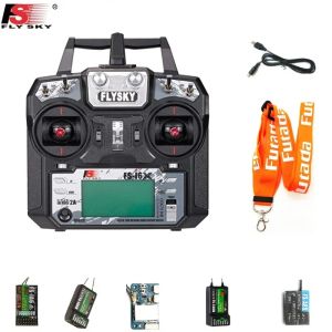 Car Flysky FSI6X FS I6X 10CH 2,4 GHz AFHDS 2A RC Télétérateur émetteur Contrôleur I6 Mise à niveau + Ia10b Récepteur RC Airplane Mode 2 1