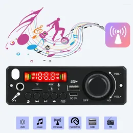 MODULE DE RADIO CAR FM CAR DC 5V BLUETOOTH-compatible 5.0 AUDIO TF USB Wireless Receiver Microphone Record