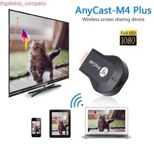 Auto voor Anycast M4 Plus Wireless Media Video Wi-Fi 1080p Display Dongle Receiver Android Adapter TV Stick DLNA AirPlay Miracast