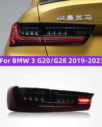 Car For BMW 3 series G20/G28 CSL 20 19-2023 DRL Tail Lamp Dynamic Turn Rear Reverse Brake Tail Light Assembly