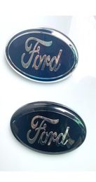 Badges avant de voiture 9 pouces, emblème de capot avant, autocollant de coffre arrière pour Ford Skull F150 F250 Explorer Edge, accessoires 3825189661363
