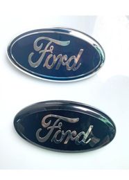 Auto Front Badges 9 Inch Motorkap Bonnet Emblem Badge Kofferbak Sticker Voor Ford Skull F150 F250 Explorer Edge accessoires3825186771827