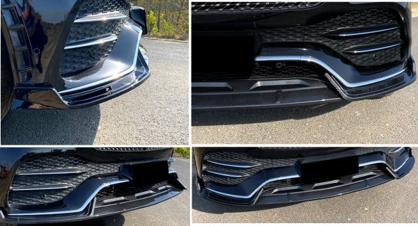 Voiture avant de pare-chocs LIP Chin Spoiler Spoiler pour Mercedes Benz GLE Classe W167 C167 GLE350 GLE450 GLE53 AMG 2020-2022