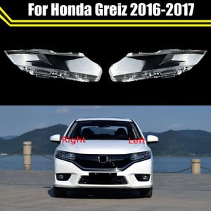 Auto Voor Glas Lens Lampenkap Shell voor Honda Greiz 2016 2017 Transparante Auto Licht Caps Lampenkap Case Koplamp cover