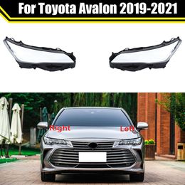 Couvercle de phare avant de voiture en verre, abat-jour Transparent, coque de lampe, couvercle d'objectif automatique pour Toyota Avalon 2019 2020 2021