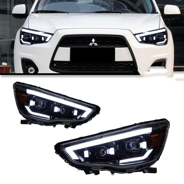 Éclairage avant de voiture pour Mitsubishi ASX 2013-20 19 19 phares à LED Nouveau assemblage de lumière de la tête de conception