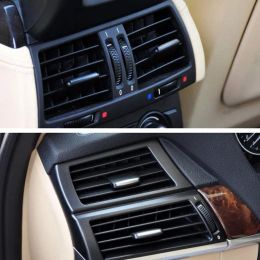 Voiture avant / arrière central A / C de climatisation de la climatisation Tabrure de sortie de la sortie de la sortie de l'onglet Clip pour BMW X5 E70 X6 E71 Accessoires de réparation intérieure