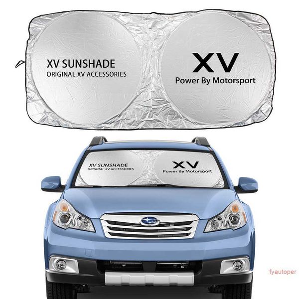 Voiture avant arrière pare-brise pare-soleil pare-soleil pare-soleil couverture de Protection UV accessoires Auto réfléchissants pour Subaru XV Crosstrek GT GP