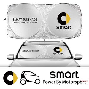 Auto -voorruit Sunshades Cover Protection Parasol voor Smart EQ Fortwo Forfour 453 451 452 450 454 Roadster CAR -accessoires