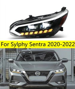Auto Koplamp Voor Sylphy 20 20-2022 Sentra Led Auto Koplampen Montage Upgrade Projector Lens Dynamische Lamp Gereedschap Accessoires kit