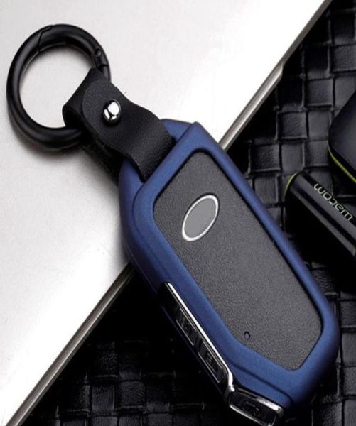 Cubierta de llave de aleación galvanizada para coche, bolsillo para KIA Sportage Ceed Sorento Cerato Forte 2021, accesorios de funda inteligente FOB, llaveros 7829299