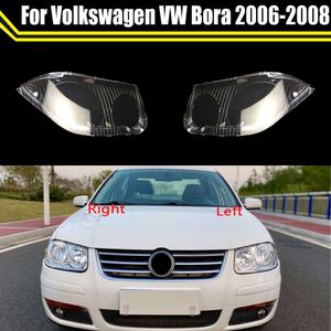 Auto Glas Koplamp Koplamp Lens Auto Shell Cover Transparante Lampenkap Licht Caps voor VW Bora 2006 2007 2008