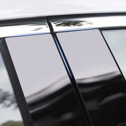 Voiture Glossy Piano Pilier noir poteaux de la fenêtre Moulage de portes de porte Termes de moulure pour Kia Optima K5 2020 2021 2022 ACCESSOIRES PIÈCES EXTÉRIEURES