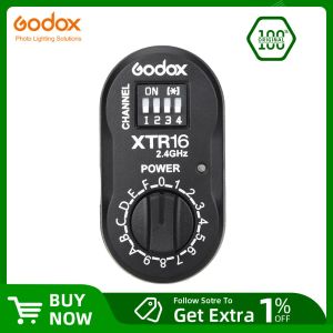 CAR GODOX XTR16 Wireless 2.4G Remote Control Flash Receiver voor X1C X1N XT16 Zender Trigger Wistro AD360/DE/QT/SK/QS -serie