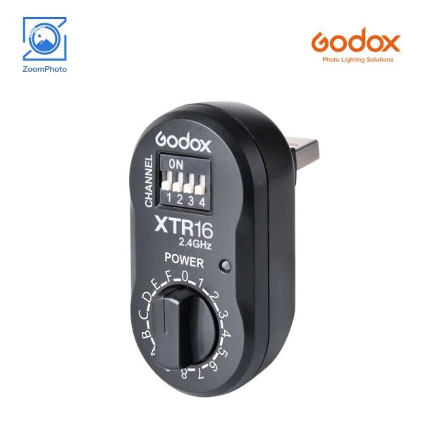 CAR GOODOX XTR16 (XTR16) 2.4GHz Disparador de disparo de flash inalámbrico Recipiente de flash remoto para GODOX AD360