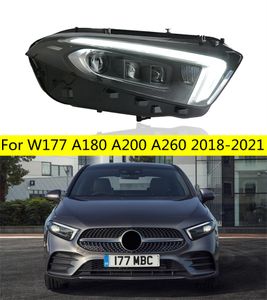 Phares de voiture pour W177 A180 A200 A260 20 18-2021, feux de croisement LED, feux de jour DRL