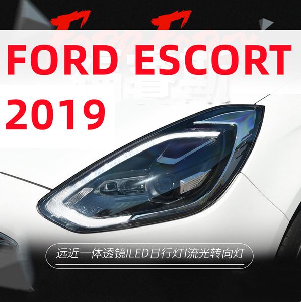 Phares de voiture pour FORD ESCORT 20 19-lampe frontale phare au xénon Signal phares de course remplacement