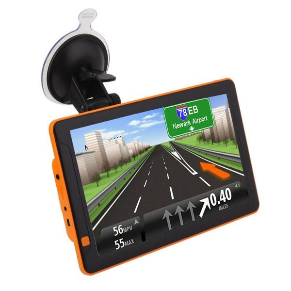 Accessoires de GPS de voiture navigateur de camion d'écran tactile de Capactive de 9 pouces avec la pleine carte d'UE