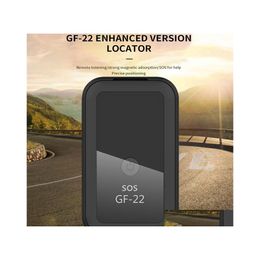 ACAR GPS Accessoires GF22 Car GPS Tracker Strong Magnetic Small Location Tracking Device Locator voor auto's Motorfiets Truck Recordin DH2KX