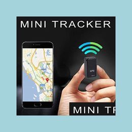 chip de seguimiento Accesorios para Gps para automóviles Mini Gps Espera larga Magnético Sos Tracker Localizador Dispositivo Grabadora de voz Entrega de entrega Móviles Motocicletas Dhdqp