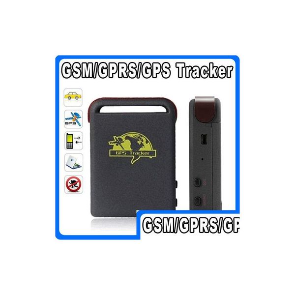 Accesorios de automóvil GPS Rastreador personal TK102 TK102B Quad Band Global Sistema de seguimiento de vehículos en línea GSM/GPRS/GPS Devic OTDCM