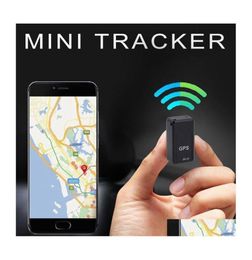 Accessoires GPS de voiture Mini localisateur de traqueur intelligent fort en temps réel petit dispositif de suivi magnétique moto camion enfants adolescents vieux Dro5737157