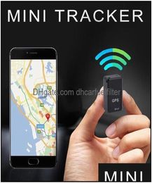 Auto GPS-accessoires Smart Mini Tracker Locator Sterk real-time magnetisch Klein volgapparaat Motor Vrachtwagen Kind Dhcarfuelfilte9521721