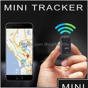 Car GPS Accessoires Smart Mini Tracker Locator Strong Real Time Magnetic Small Tracking Device Motorcycle Dhuvz