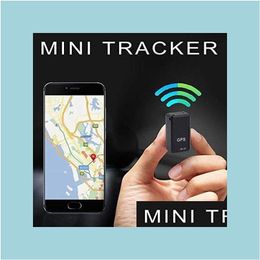 Accesorios para GPS para automóvil Chip de seguimiento Mini Larga modo de reposo Magnético Sos Tracker Dispositivo localizador Grabadora de voz Drop Delivery Móviles Motor Dh5Sr