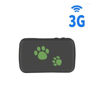 ACAR GPS Accessoires met stappenteller Real 3G 2G Pet Dog Tracker Locator Kinderen voor persoon/huisdier/goederen TK203 30 uur Roll -oproeppositiefunctie