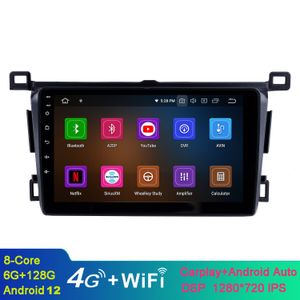 Auto Video GPS Navi Stereo Android 9 inch Multimedia voor 2013-2018 Toyota Rav4 LHD met WiFi Bluetooth Music USB Aux Support DAB