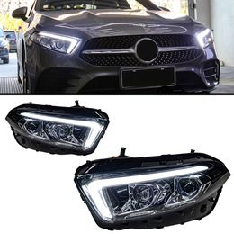 Auto Head Light Assembly Voor Benz W177 Led-dagrijverlichting 2019-2021 Richtingaanwijzer Grootlicht Projector Lens