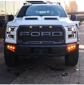 Auto Head Light Voor Ford F150 Raptore Led-dagrijverlichting 2015-2020 Richtingaanwijzer Grootlicht Projector Lens