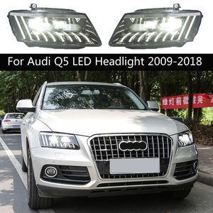 Ensemble de phares de voiture, feu avant, feu de jour pour Audi Q5, phare LED, clignotant, accessoires d'éclairage