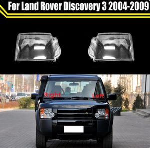 Couvercle de phare de voiture, abat-jour de phare de voiture, coque de lentille en verre pour Land Rover Discovery 3 2004 – 2009