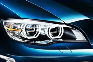 Auto Koplamp LED Automobielen Accessoires voor X5 X6 E71 E72 E70 2007-2013 Dagrijverlichting Rem Draai Signaal Auto Lamp