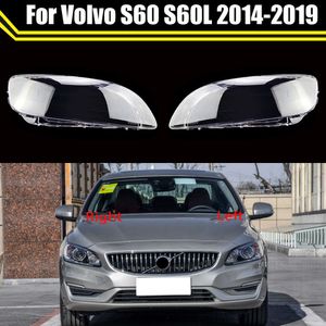 Couvercle de lentille de phare de voiture, coque d'abat-jour en verre pour phares de voiture Voo S60 S60L 2014 2015 2016 2017 2018 2019