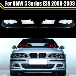 Auto koplamp Shell Lichtlamp lampschade Glazen lens Lampcover koplampafdekking voor 5-serie E39 520I 525I 528I 530I 2000-2003