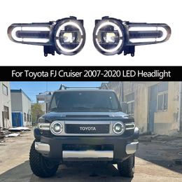 Autoproplampen Automobiel DRL DAG TIJDEN RUNNEN LICHT HOOG BEAM VOOR TOYOTA FJ CRUISER VOOR LAMP HOOFD Lichten