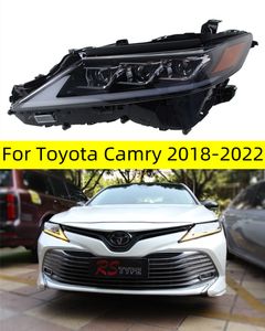 Phares automatiques pour Toyota 8e génération Camry 20 18-2022 LED Daytime Fights Signal Dynamic Turn