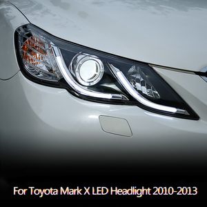 Auto-koplampen Montage Draai Signaalindicatorlichten voor Toyota Reiz Mark X LED-koplamp 2010-2013 Voorlampverlichting Accessoires