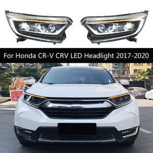 Ensemble de phares de voiture, indicateur de clignotant, lampe avant pour Honda CR-V CRV phare LED, feux de jour