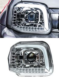 Auto Koplampen Voor Suzuki Jimny 2007-20 15 Led-dagrijverlichting DRL Hoge Dimlicht Xenon Koplamp